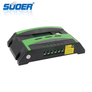 Контроллер солнечной батареи Suoer PWM 20A 60A 80A 100V контроллер солнечной батареи 12/24/48В автоматический контроллер солнечного зарядного устройства - Product Image 6