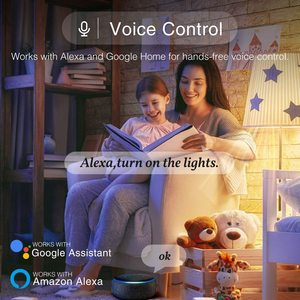 12V SMD 5050 RGB Smart striscia di illuminazione a LED controllata da App 32,8 piedi 10m striscia di fune leggera sveglia facile da installare - Product Image 3