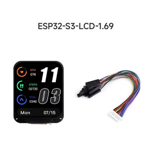 Placa DE DESARROLLO DE PANTALLA LCD táctil a Color de 1,69 pulgadas 240x280 262K, tipo de placa pequeña, Sensor de aceleración y giroscopio - Product Image 5