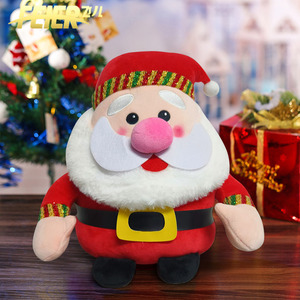 New đáng yêu Santa Claus Elk Tree PP bông Thú nhồi bông búp bê rửa kỹ thuật món quà giáng sinh cho trẻ em Kid trang trí - Product Image 4
