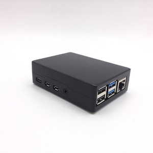 Carcasa de Metal para Raspberry pi 4, carcasa de aleación de aluminio