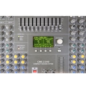 Mezclador de cms2200-3, mezclador de 22 canales, función de mezcla, efectos DSP, controlador de escenario con mezclador de dj USB - Product Image 4