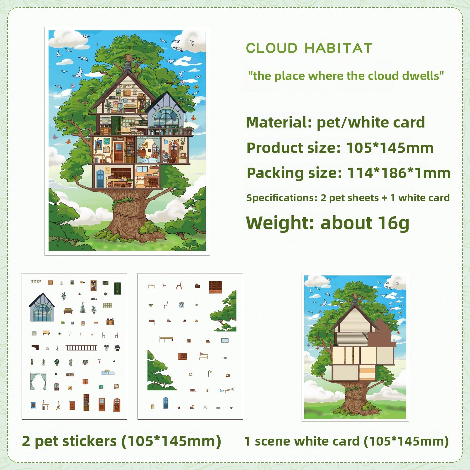 Habitat du nuage B