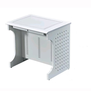 Super calidad escuela Aula Flip Top bloqueable computadora escritorio Mesa Flip up computadora Monitor Escritorio - Product Image 3