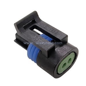 Delphi 12162193 Conector de cable sellado automotriz Conector impermeable de 2 pines para sensor de temperatura del agua - Product Image 4