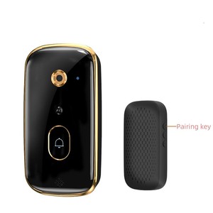 HD 720P Smart Video Wi-Fi Timbre inalámbrico Cámara Intercomunicador Impermeable Sistema de seguridad para el hogar al aire libre con timbre de puerta