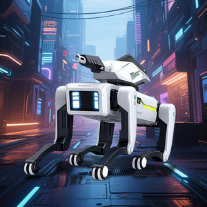 Support Action <strong>Programming</strong> AI Smart RC <strong>Robot</strong> Dog Toy Voice APP <strong>Remote</strong> <strong>Control</strong> Gesture Sensing Intelligent Stunt Mechanical Dog - Product Image 4