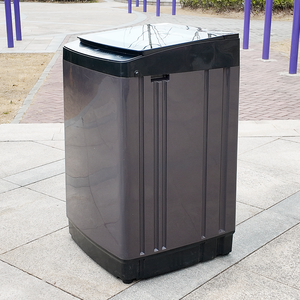 8.5kgplastic เครื่องซักผ้าล้อคลื่นขนาดเล็กแบบอัตโนมัติ, ซักแห้งแบบใช้ลมในครัวเรือนและเครื่องซักผ้า - Product Image 5