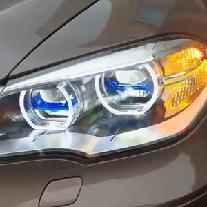BM X5 07-13 E70 için yüksek far takımı 55W Xenon lazer Lens LED yeni Model gündüz çalışan değişiklik - Product Image 4