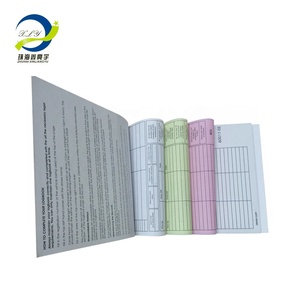 Impresión de libros de facturas duplicadas/triplisadas/cuádruples, papel de copia sin carbón - Product Image 3
