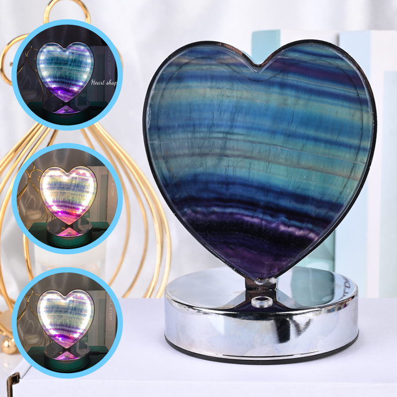coeur de fluorite
