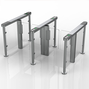 Puerta de velocidad de color blanco para sistema de control de acceso de parque temático Torniquetes Producto - Product Image 6
