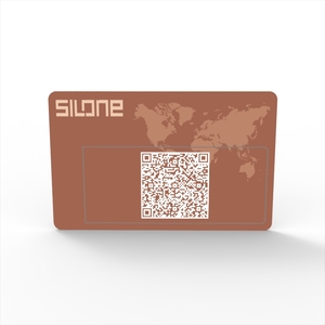 Silone 13,56 MHz ntag213/215/216 Smartcard-Chip PVC NFC QR-Code Business-RFID-Karte für soziale Medien - Product Image 1