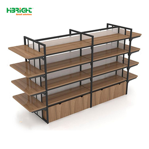 2D 3D vẽ cửa hàng bán lẻ Kệ thông gió thiết kế thương mại siêu thị rau giá với dấu hiệu chủ - Product Image 5