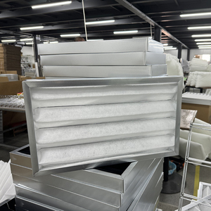 Hot bán Trung Quốc bán buôn lò Lọc 16x25x1 16x25x4 16x25x5 kích thước tùy chỉnh biểu tượng màu lò Khói Lọc - Product Image 3