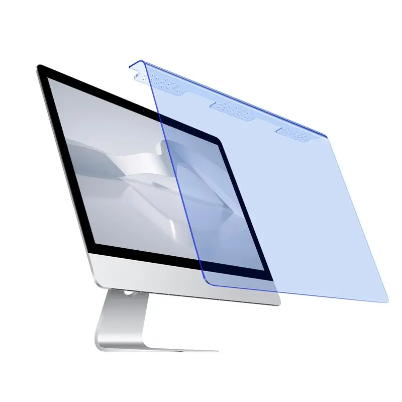 24 polegadas Tela De Privacidade Do Computador Pendurado Preto Security Shield Desktop Monitor Protector Anti UV Blue Light Filtro De Privacidade