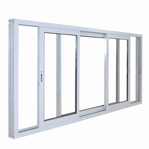 Amerikan tarzı slayt çift camlı çerçeve Windows çizim alüminyum sürgülü pencereler - Product Image 5