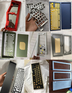 <strong>Custom</strong> Brass <strong>Keyboard</strong> case Cnc Machining <strong>Keyboard</strong> Back Plate Mechanical <strong>Keyboard</strong> Diy - Product Image 5