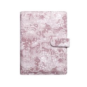 Luxury A5 Checkered Budget Binder 6 Ring Pu Leather Grid Pattern Cash Budget Binder <strong>Notebook</strong> Planner Shell <strong>With</strong> Custom <strong>LOG</strong> - Product Image 6