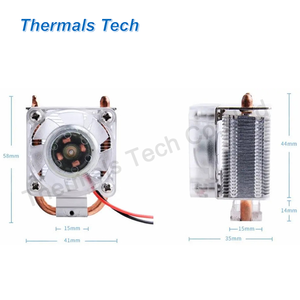 Wholesale Heat Pipe Heat Sink with Fan for <strong>Raspberry</strong> <strong>Pi</strong> 4B 3B+ IC Tower - Product Image 3