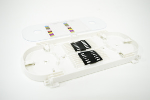 FTTH 12/24/48F塑料拼接托盘适用于接线板纤维接头闭合 - Product Image 2