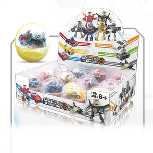 Capsule Packaging Educational <strong>Game</strong> Diy Mini Brick Set <strong>Building</strong> Block <strong>Robot</strong> Toy - Product Image 2