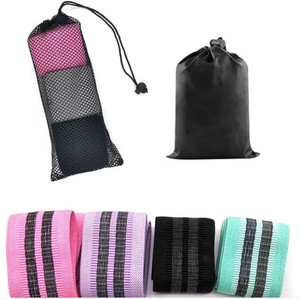 Custom Logo <strong>Elastic</strong> <strong>Exercise</strong> Booty Band Set Non-Slip Hip <strong>Loop</strong> Resistance Fabric Premium Fitness Bands - Product Image 1