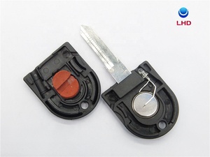 <strong>New</strong> Style Pill Remote Transponder Car <strong>Key</strong> Shell Fob for V-W 16V MK2 Golf GTI HU49 Uncut Blade with LED Light - Product Image 5