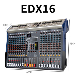 Controlador de DJ de 16 canales de Metal/mezclador de consola de audio USB Bluetooth grabación MP3 interfaz de audio para escenario estudio en vivo - Product Image 6