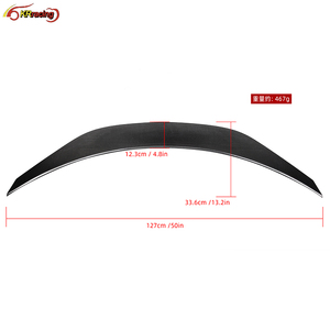 PSM Style Dry Carbon Boot Spoiler Ducktail Rear <strong>Trunk</strong> Lip Tail Wing for Mercedes Benz <strong>C</strong> Class W205 C43 C63s 2015+ - Product Image 6