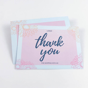 <strong>A6</strong> / 4x6inch Customized Professional Gift Card Thankyou Card <strong>Flyer</strong> for Activities - Product Image 2