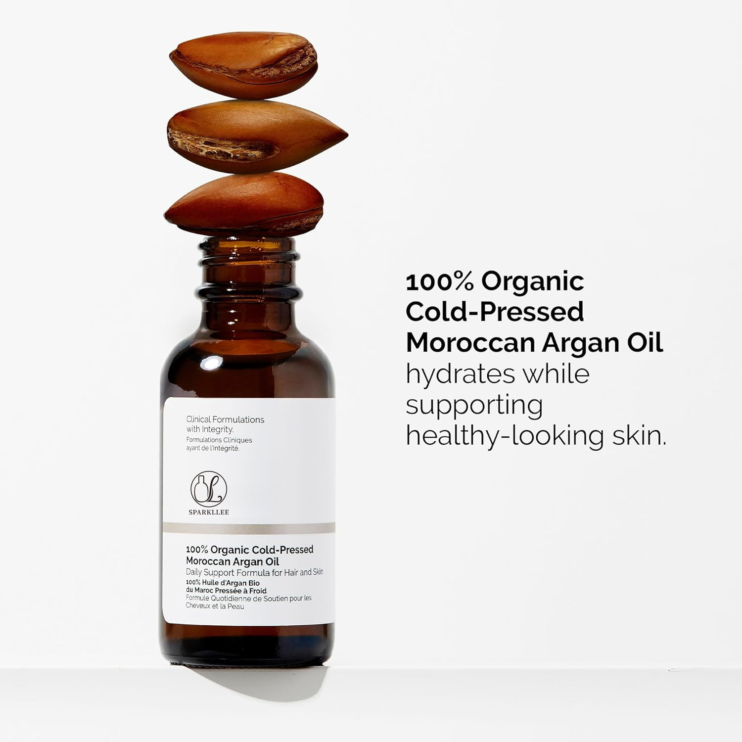 Sérum pour le visage à l'huile d'argan