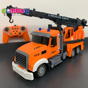 Lighting Musical 11 Channel Remote Control Alloy <strong>Model</strong> 1:12 Metal Toy <strong>Rc</strong> Crane Truck - Product Image 5