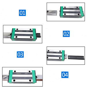 Piezas automáticas CNC de bloque de riel de guía lineal de acero de alta velocidad con rodamiento deslizante Soporte de personalización OEM - Product Image 6