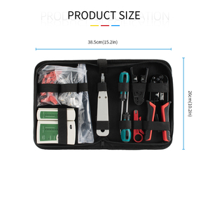 Комбинированный инструмент двойного назначения Rj11/45, тестер сетевого кабеля, плоскогубцы, стальной трещотка, обжимной тестер с высокой производительностью - Product Image 5