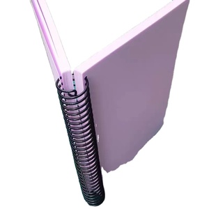 חוט ספירלה pvc שחור חוט טבעת תאומים עבור משרד להשתמש קוצים מרובים עם חומר נייר דפוס טבעת ארוז בתיבה