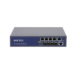 Per SOFTEL Mini EPON OLT con 4 porte RJ45 FTTH V soluzione per la connettività di rete Vsol 4 PON IP/TCP