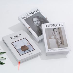 Moda özelleştirilmiş Model simülasyon kitap, ince dekorasyon lüks dekorasyon ev dekorasyon kitap, baskı ve dekorasyon kitap - Product Image 3
