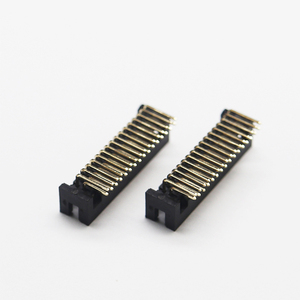 Pcb连接器盒插头直角1.27毫米间距高度5.7 6.5毫米positions6-100pin插座盒引脚插头直角连接器 - Product Image 1