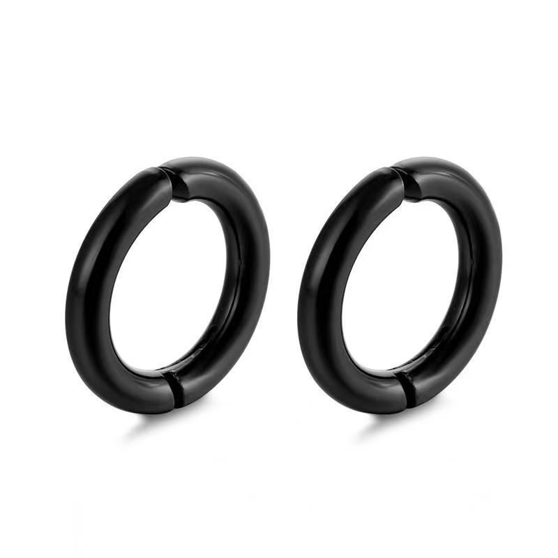 2.5*12mm black ear clip(only 1pcs,not 1 pairs)
