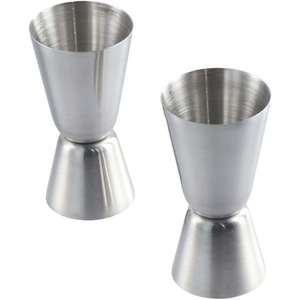 Profesyonel ve ev kullanımı için zarif tasarım paslanmaz çelik Bar aracı ile kazınmış kokteyl Jigger dayanıklı - Product Image 4