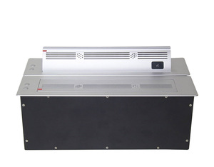 HUAIN Flip Array Conference Unit Sin cuello de cisne Diseño de escritorio Micrófono con cable Sistema de Conferencia - Product Image 4