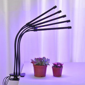 <strong>LED</strong> Grow Light Full Spectrum Clip Plant Growing Lamp With Red Blue <strong>LEDs</strong> <strong>for</strong> Indoor Plants 10-Level Dimmable Auto on Off Timing - Product Image 5