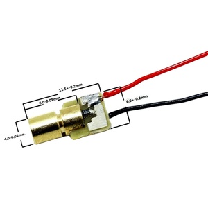 650 nmレーザーダイオードモジュール4MM小型レーザーモジュール赤ドット - Product Image 1