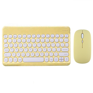 Precio de fábrica Mini Kit de teclado inalámbrico BT para estudiante recargable español BT mini Kit de teclado para iPad Combo para tableta - Product Image 2