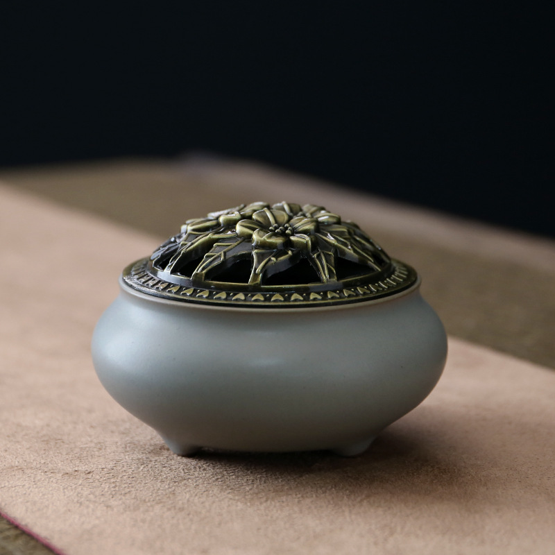 Lotus cubierta gris-Enviar algodón ignífugo pequeña
