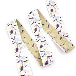 Kunden spezifische 2,5 Hot Spot <span class=keywords><strong>Polyester</strong></span> 5 cm Jacquard band gewebtes Band Plaid Muster Nylon Gurtband Dicke 2,1mm