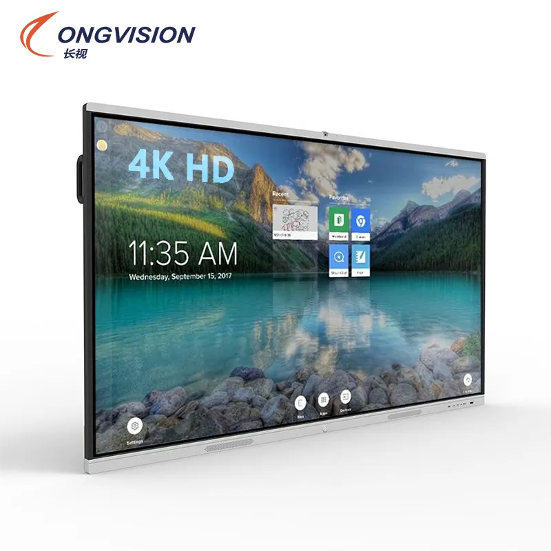 65-дюймовый 100 дюймовый ODM 4K Android OPS интерактивный дисплей смарт-доска 75-дюймовый сенсорный экран монитор интерактивная доска
