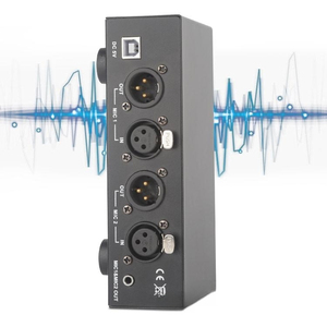 Professional <strong>Audio</strong> Interface Digital Sound Card Mixer for <strong>Microphone</strong> Musical Instrument Line <strong>Input</strong> Recording