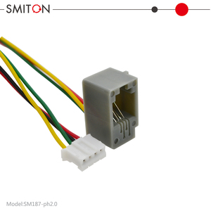 ซ็อกเก็ต RJ9 616E แจ็คแบบแยกส่วน JS-PH มีระยะห่าง2.0 - Product Image 3
